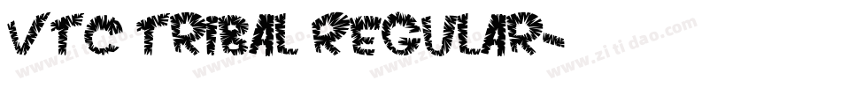 VTC Tribal Regular字体转换
